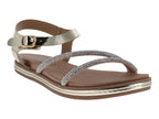 Sandalias Nomadas Sandalia Oro Dama 20422 Para Mujer
