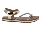 Sandalias Nomadas Sandalia Oro Dama 20422 Para Mujer