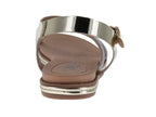 Sandalias Nomadas Sandalia Oro Dama 20422 Para Mujer