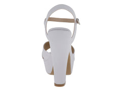 Sandalias Roze Blanco de Plataforma para Mujer