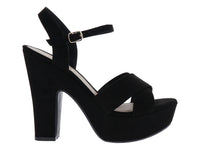 Sandalias de Plataforma ROZE Negro para Mujer