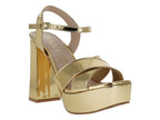 Zapatillas Yvory Dorado Dama 81311 Para Mujer
