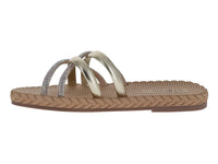 Sandalias Nomadas Sandalia Oro Dama 36815 Para Mujer