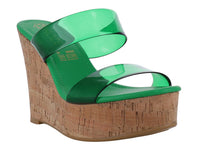 Sandalias ROZE Verde para Mujer