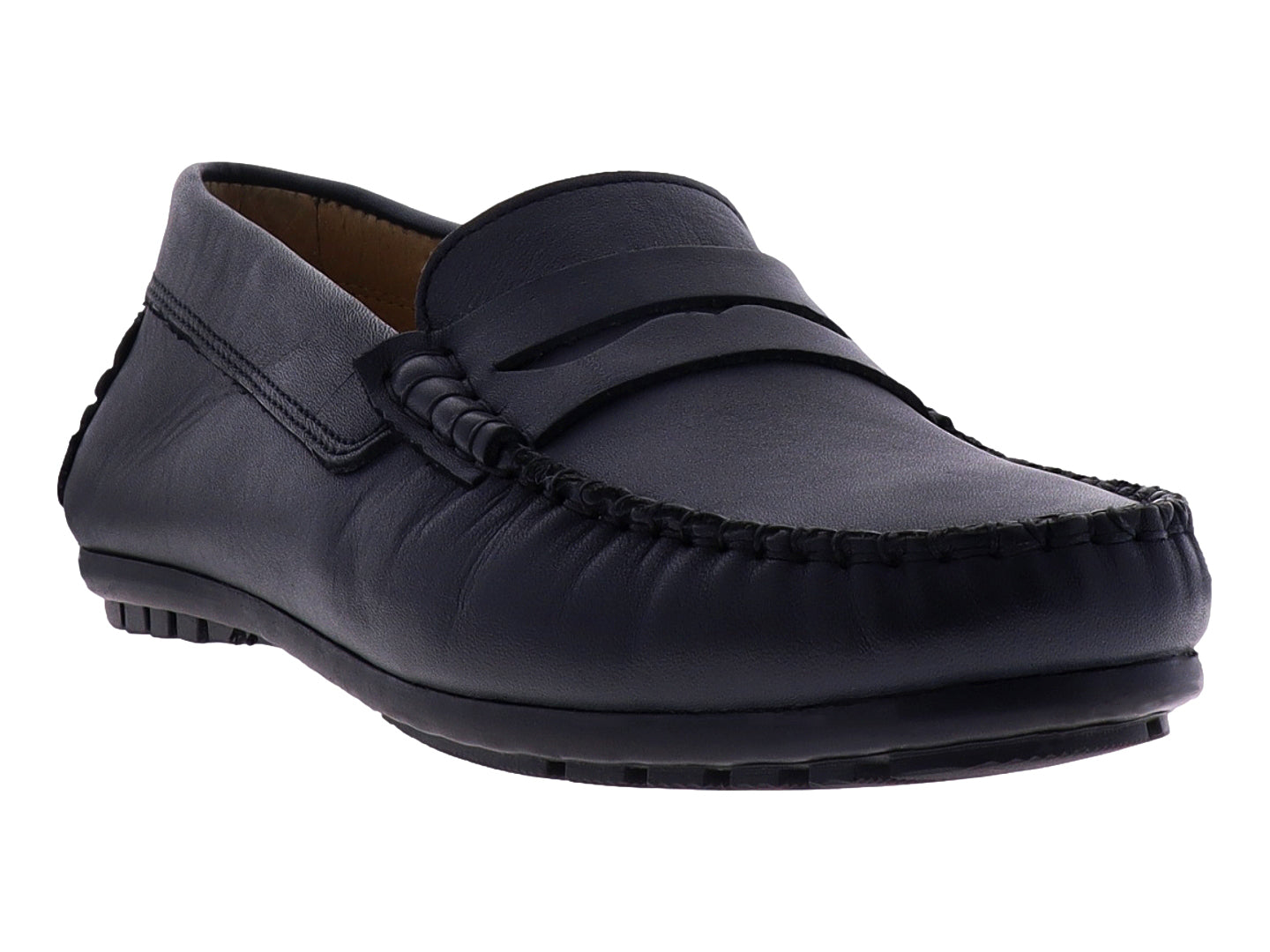 Zapatos Hamilton Mocasin Negro Caballero 801 Para Hombre