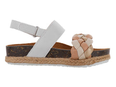 Sandalias Rilo Beige Combinado para Niña