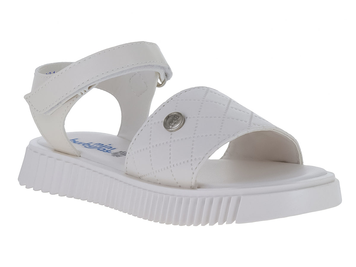Sandalias Miniburbujas Blanco para Niña