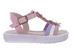 Sandalias Viris Rosa para Niña