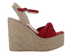Sandalias Luna Rosa Rojo Fuego para Mujer