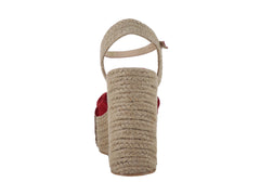 Sandalias Luna Rosa Rojo Fuego para Mujer
