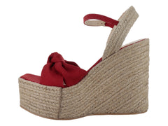 Sandalias Luna Rosa Rojo Fuego para Mujer