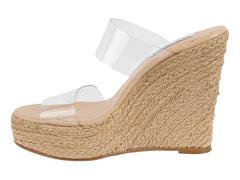 Sandalias Steve Madden Sedate Clear Transparentes para Mujer