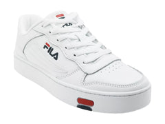 Tenis FILA MGX-100 Blanco, Azul y Rojo para Mujer