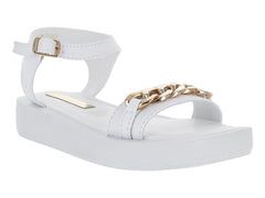 Sandalias Mia Bonita Blanco para Niña