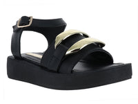 Sandalias Mia Bonita Negro para Niña