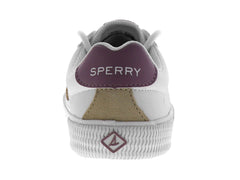 Tenis Sperry Blanco con Morado para Mujer