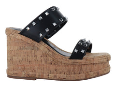 Sandalias Plataforma EFE Color Negro para Mujer