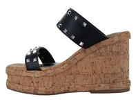 Sandalias Plataforma EFE Color Negro para Mujer