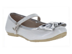 Zapatos SARELE para Niña en Charol Plata