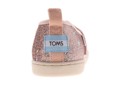 Alpargatas TOMS Glitter Rosa Oro para Niña