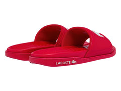 Sandalias Lacoste Croco Dialiste Rojo para Hombre