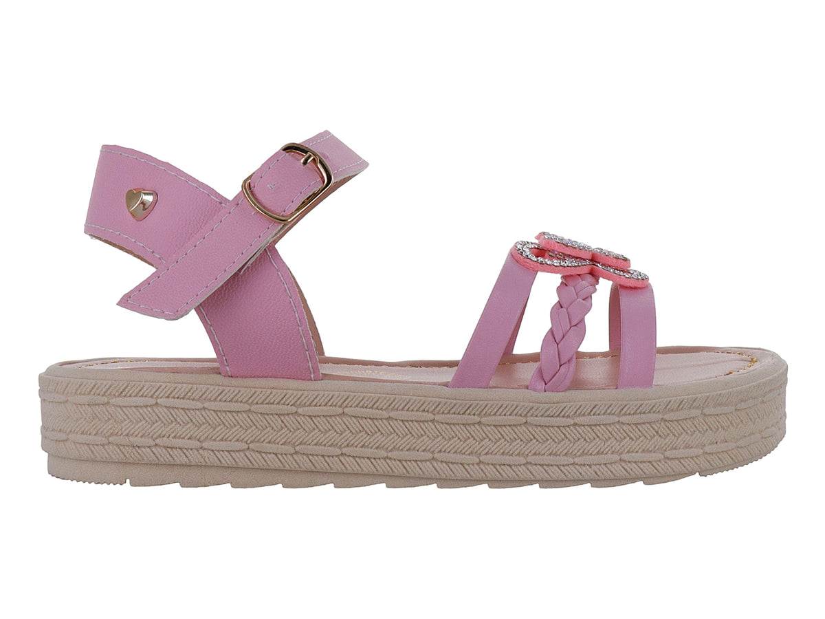 Sandalias Miroslava Rosa para Niña
