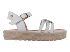 Sandalias Miroslava Blanco para Niña