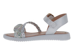 Sandalias Miroslava Plata para Niña