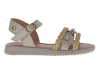 Sandalias Miroslava Color Oro para Niña