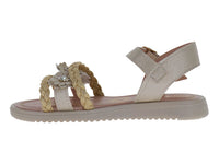 Sandalias Miroslava Color Oro para Niña