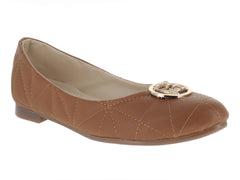 Zapatos Planos Bukura Café para Mujer