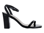 Sandalias de Tacón Charol Negro Antonie para Mujer