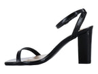Sandalias de Tacón Charol Negro Antonie para Mujer