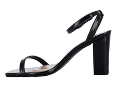 Sandalias de Tacón Charol Negro Antonie para Mujer