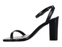 Sandalias de Tacón Charol Negro Antonie para Mujer