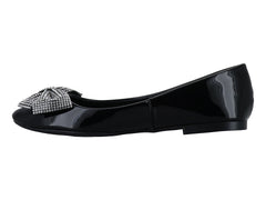 Zapatos Planos de Charol Negro MELI&ANA para Mujer