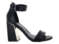 Sandalias Luna Rosa Negro para Mujer
