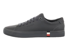 Tenis Tommy Hilfiger Modern Vulc Corporate Leather Gris para Hombre