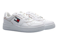 Tenis Tommy Hilfiger Tommy Jeans Etch Basket Blancos para Mujer