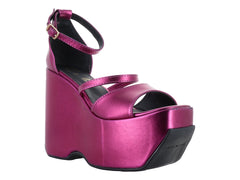 Sandalias Luna Rosa Color Bugambilia para Mujer