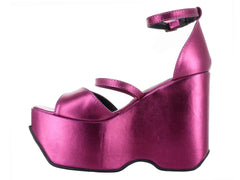Sandalias Luna Rosa Color Bugambilia para Mujer