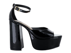 Zapatillas Luna Rosa Negro para Mujer