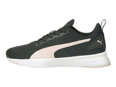 Tenis PUMA Flyer Runner Negro y Rosa para Mujer