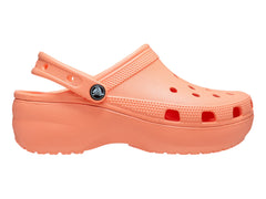 Sandalias Crocs Classic Platform Color Papaya para Mujer