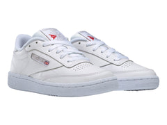 Tenis Reebok Club C 85 Blanco y Gris para Mujer