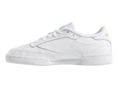 Tenis Reebok Club C 85 Blanco y Gris para Mujer