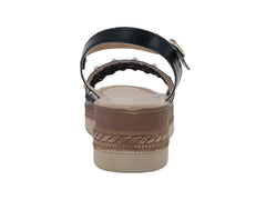 Sandalias Luna Rosa Negro para Mujer