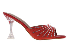Zapatillas Roze Fiesta Color Rojo para Mujer