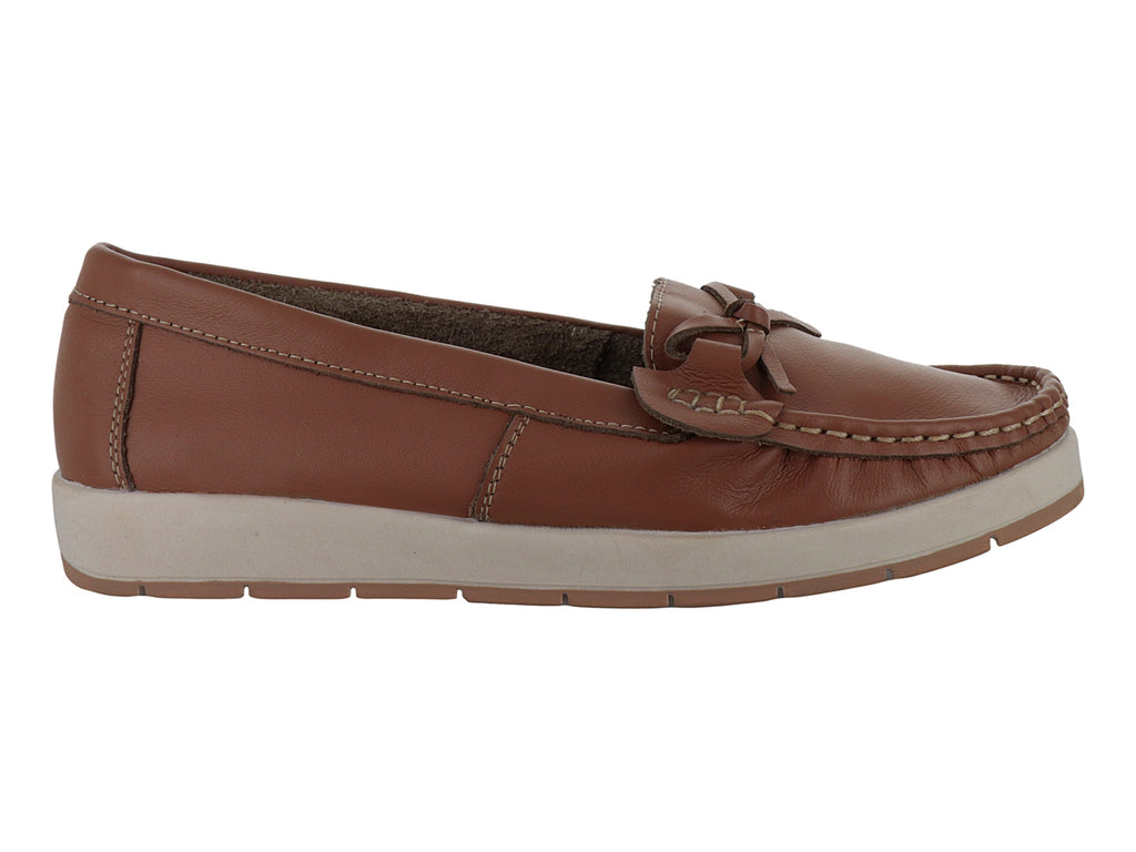 Mocasines Casuales Meli&Ana Color Miel para Mujer