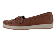 Mocasines Casuales Meli&Ana Color Miel para Mujer